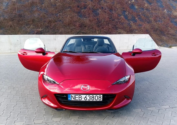 Mazda MX-5 cena 109000 przebieg: 17652, rok produkcji 2021 z Tuchów małe 137